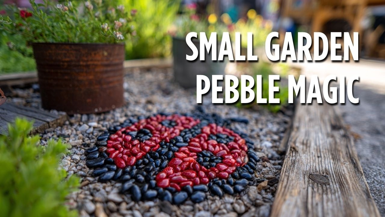 10 Simple Pebble Garden Designs for Small Yards | DIY Outdoor Decor