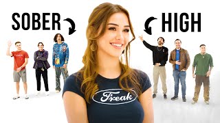 Blind Dating 7 Guys Before and After Getting High