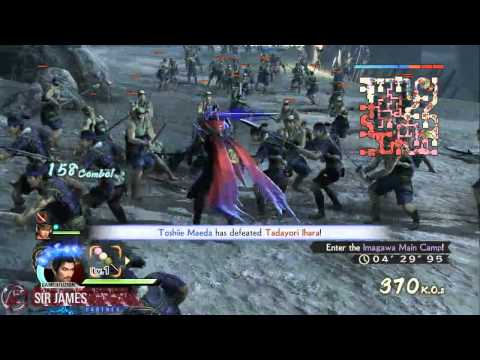Samurai Warriors 4 Walkthrough Part 5 Battle of Okehazama