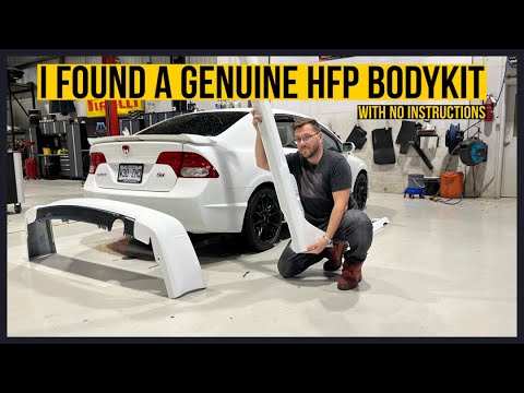 INSTALLING A HFP LIP KIT - Cheap build 8th Gen