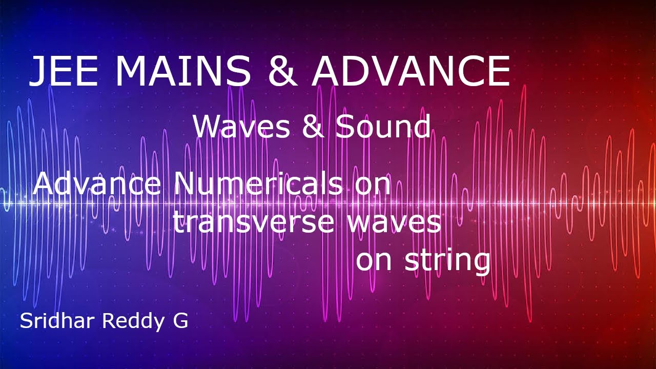 Numericals on transverse waves on string ( thurs