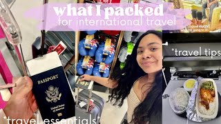 what’s in my luggage & carry on for international travel! || travel essentials & tips