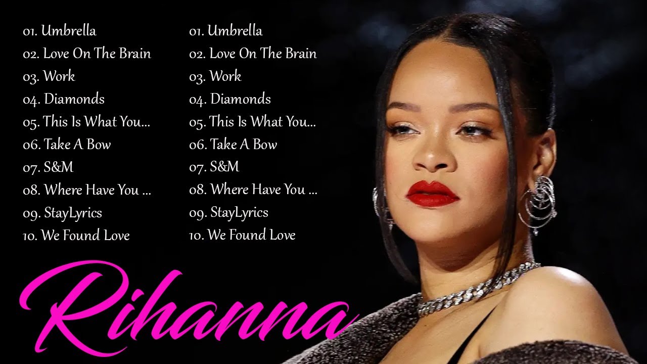 Rihanna Greatest Hits Full Album - Top 10 Best Songs of Rihanna Playlist 2024
