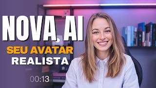 NOVA INTELIGÊNCIA ARTIFICIAL GRÁTIS de Vídeo para CRIAR AVATAR com SUA FOTO!