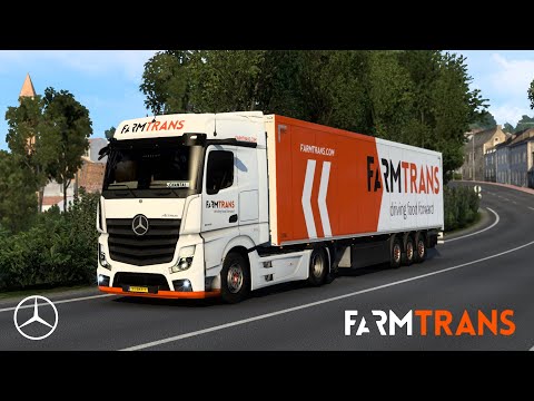 ETS2 [1.43] Mercedes Actros 1845 MP5 - Farm Trans 🇮🇹