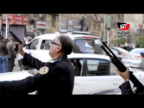الداخلية تستعرض «أسلحتها» بعد فض مظاهرة «طلعت حرب» 