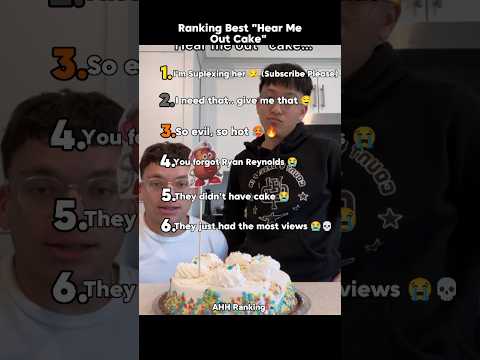 Hear me out cake😭 #hearmeout #funny #ranking #tiktok