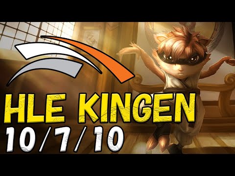HLE Kingen ケネン(Kennen) VS ジェイス(Jayce) TOP patch 13.6 KR RANK
