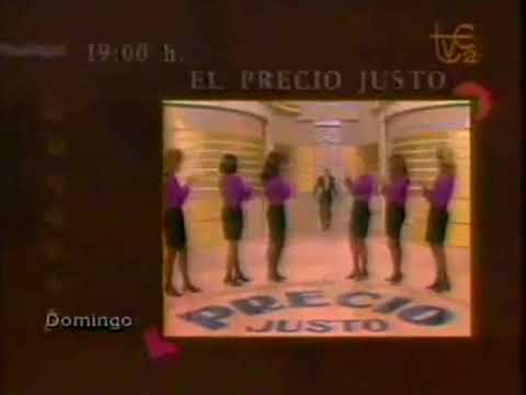 Promo El precio justo (1990) Concurso de TVE2