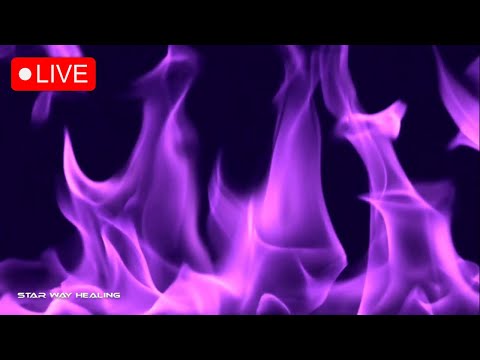 852Hz + 963Hz VIOLET FLAME | KARMA CLEANSE, REMOVE ALL NEGATIVE ENERGY, MANIFEST MIRACLES, REIKI