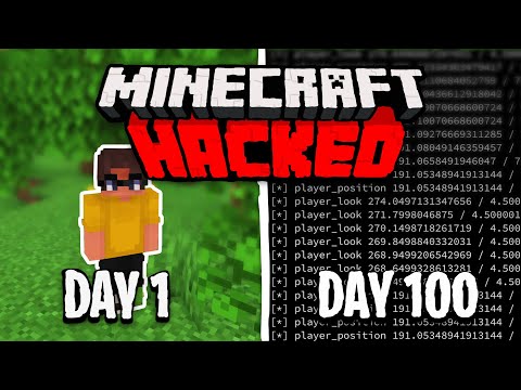 Insane 100 Day Minecraft Hack!