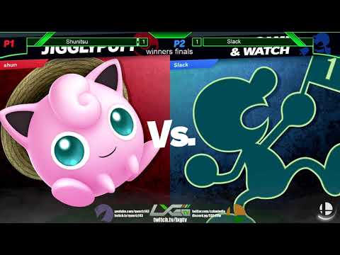 Shunitsu (Jigglypuff) vs Slack (Game & Watch) - Smash Ultimate @ LXG 16 - Winners Finals