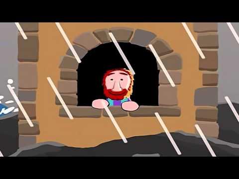 🎵🎥  Dom na skale (Człowiek roztropny) - Piosenka z serii filmów "Domek na Skale"