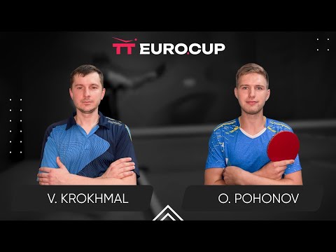 10:20 Vitalii Krokhmal - Oleksandr Pohonov 31.05.2024 TT Euro.Cup Ukraine Professional. TABLE 4