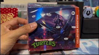 Magic the Gathering TMNT Collector Booster Box opening. Turtle power! Worth it?