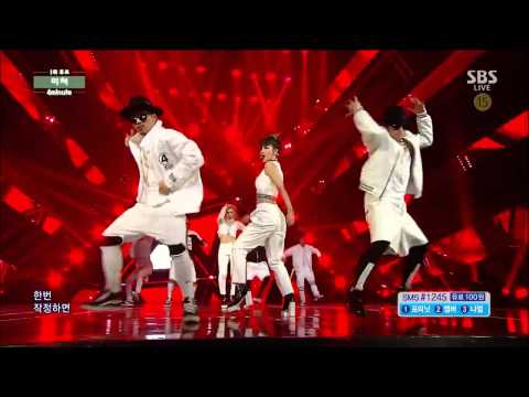 150301 4Minute 포미닛   Crazy 미쳐 @ Inkigayo