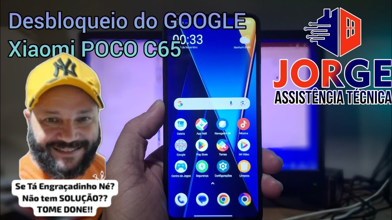 Desbloqueio do Google do Xiaomi Poco C65