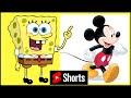I Mixed SpongeBob SquarePants And Mickey Mouse And Can T Stop Laughing Now Shorts Spongebob