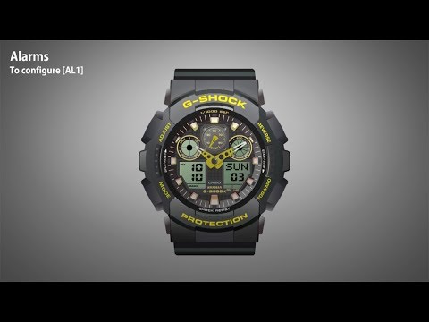 Laikrodis CASIO G-Shock GA-140-1A1ER video