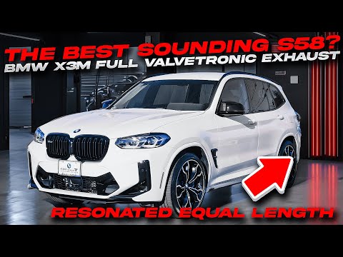 BMW X3M with RESONATED EQUAL LENGTH Exhaust – The Perfect S58 Sound! | Valvetronic Designs