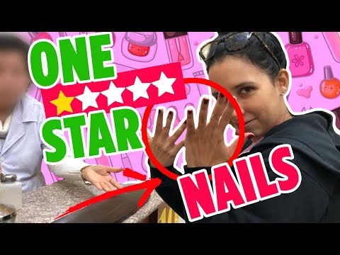 I WENT TO THE WORST REVIEWED NAIL SALON ON YELP IN MY CITY | Mar Video