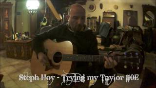 Video thumbnail for Taylor 110e  - Steph Hoy : trying Taylor 110e Acoustic Guitar by Steph Hoy Music