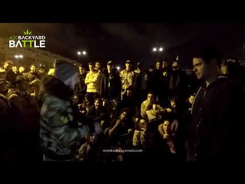 ABRAHAM vs CANUTO. Octavos Valencia. 420 Backyard Battle 2018