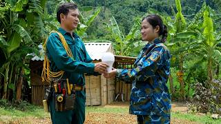 Download lagu A kind-hearted police officer brought light to a dream home, deeply moving a female veteran mp3