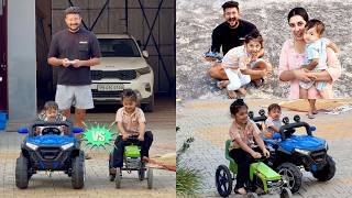Baby Armaan vs Angad 😍 Brothers Car Race