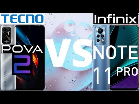 Tecno Pova 2 VS Infinix Note 11 Pro