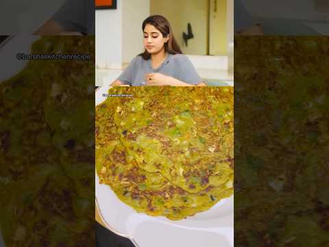 Janhvi kapoor’s Favorite Healthy & Testy Food | Moong Dal Chilla Recipe   #viralvideo #shorts