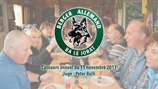 11/11/2017 Concours annuel au Club BA Le Jorat