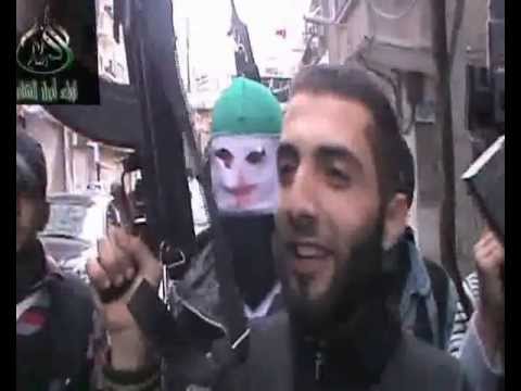 مظاهرة لعناصر من لواء أبرار الشام في منطقة جنوب دمشق