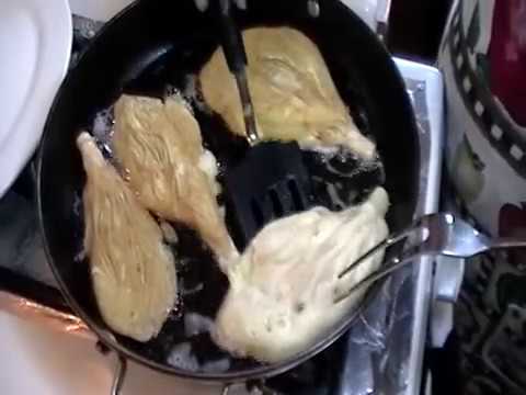 Pacayas Forradas - Pacayas envueltas en Huevo