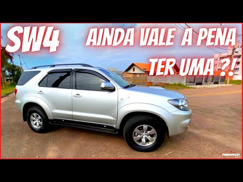 TOYOTA SW4 4X4 DIESEL SRV 2008 "AINDA É UM BOM NEGOCIO?" COM MAIS DE 200 MIL KM