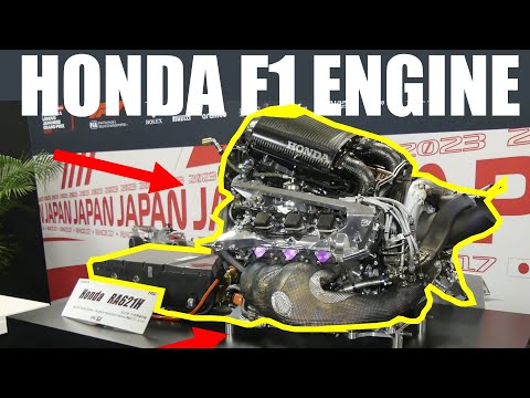 F1 2023 - Honda's F1 Engine - DETAILED LOOK