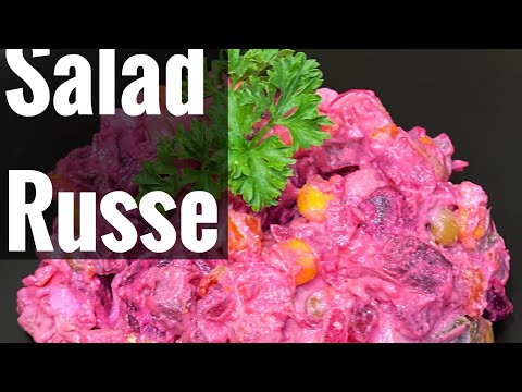 How to make Haitian Salad Russe (Salad pomdetè ak bètrav)