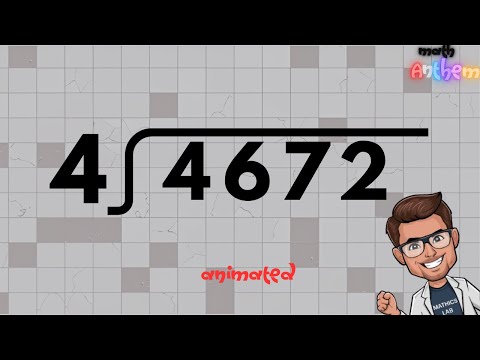 how to do long division with 4 digit numbers| math anthem  4th grade