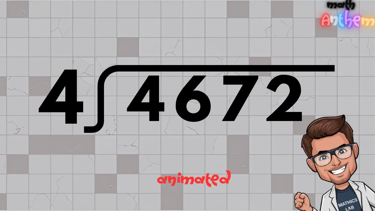 how to do long division with 4 digit numbers| math anthem  4th grade