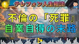 【テレフォン人生相談】【裏切りの代償】不倫夫を地獄へ突き落とす「妻の宣告」 — 加藤諦三が暴く、捨てられてから喚き散らす男の醜悪な本性