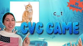 Fun CVC Game: Learn Vowels & Practice Phonics! Kindergarten PREP!