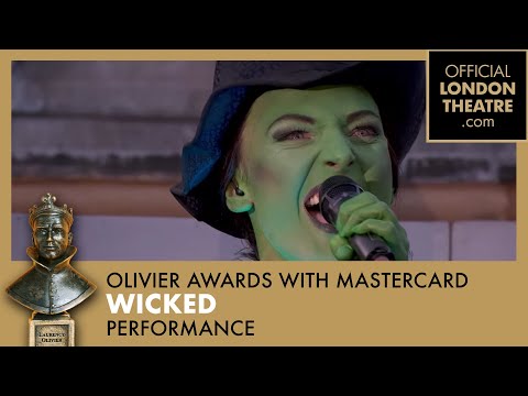 Willemijn Verkaik performs Wicked's Defying Gravity | Olivier Awards 2014 with Mastercard