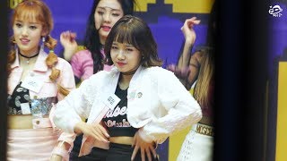 4k 181017 아이돌라디오 위키미키(WekiMeki) - one more time 유정포커스 fancam by짱구