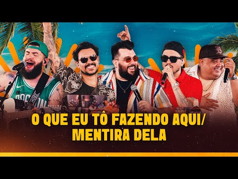 ⁠Ícaro e Gilmar, Panda, Humberto e Ronaldo  - O Que Eu To Fazendo Aqui / É Mentira Dela