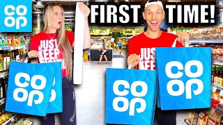 SHOCKING! FIRST TIME weekly food shopping at THE CO-OP! 🛒 we couldn't believe this! 😮