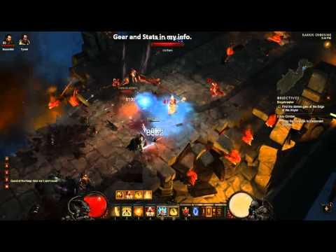 Skrigg: 73k DMG Monk Diablo 3, Act 3 run.