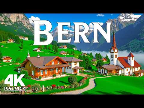 Bern City 4K | A Timeless Journey Through Medieval Streets, River Curves & Swiss Old Town Life