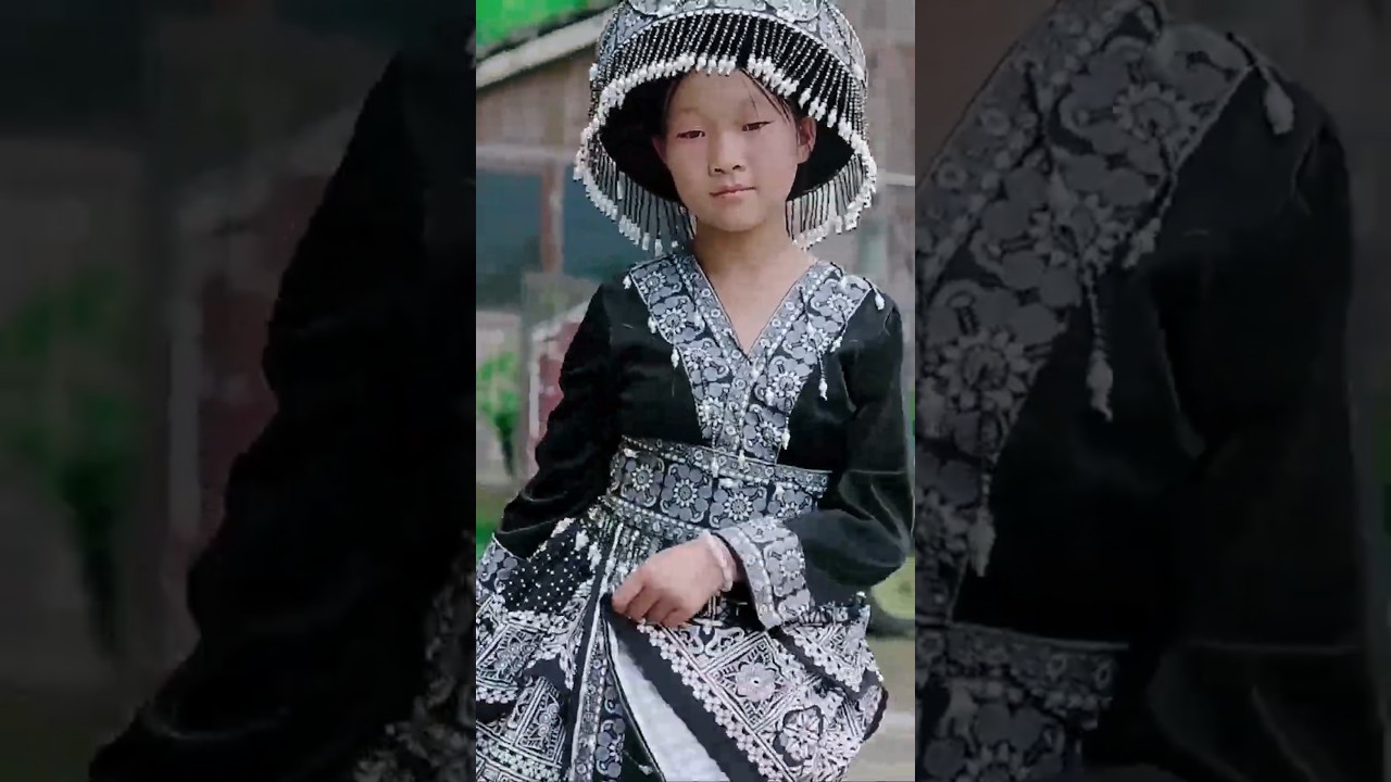 Wonderful! It's good! 🤣🎉🎀　Tus Neeg Zoo Nraug Remix　ベトナム 少女ダンス