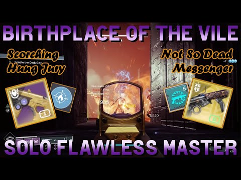 Adept HUNG JURY Firefly Scorch | VOLATILE Titan | Solo Flawless Birthplace | Destiny 2 | Season 19