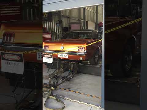 1966 289 mustang dyno pull